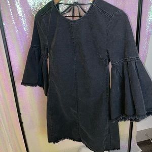 Free People Bell Sleeve Dress NWT